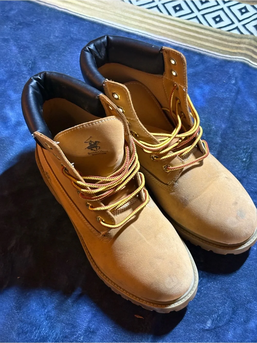 Kids' Wheat Brown High-Top Shoe